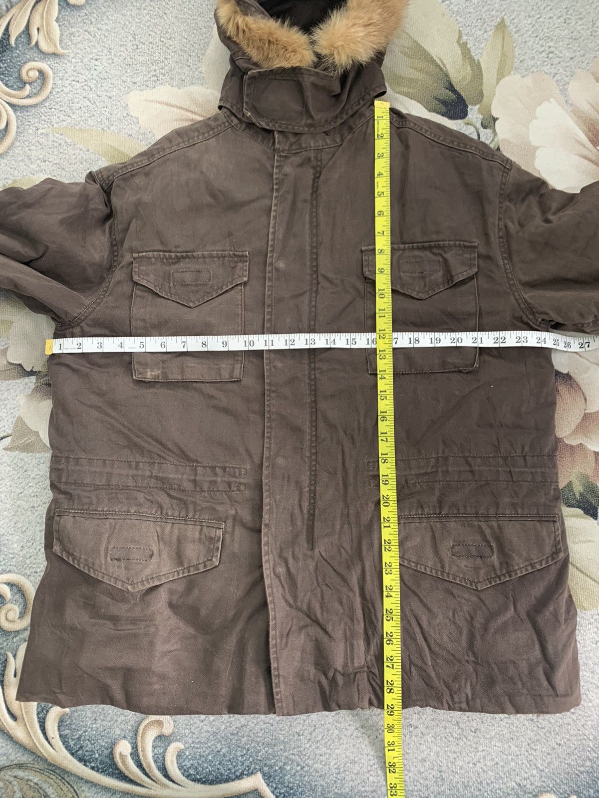 PPFM PPFM Military Parka Style Jacket Hoodie Hairy Fleece Inner Size US L / EU 52-54 / 3 - 11 Thumbnail