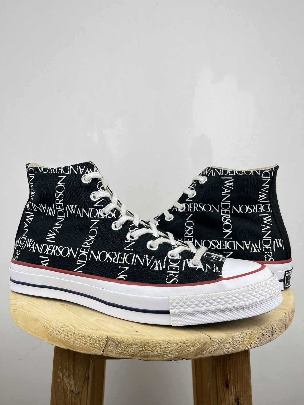 Converse × JW Anderson Converse J.W. Anderson x Chuck 70 Hi Top 'Grid' Size US 9.5 / EU 42-43 - 3 Thumbnail