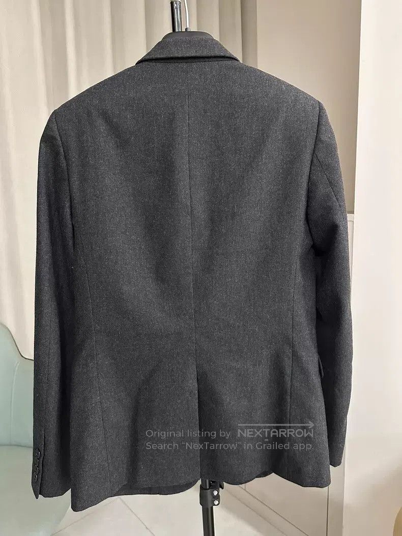 Saint Laurent Paris Saint Laurent Paris Gray wool suit jacket Size US S / EU 44-46 / 1 - 4 Thumbnail