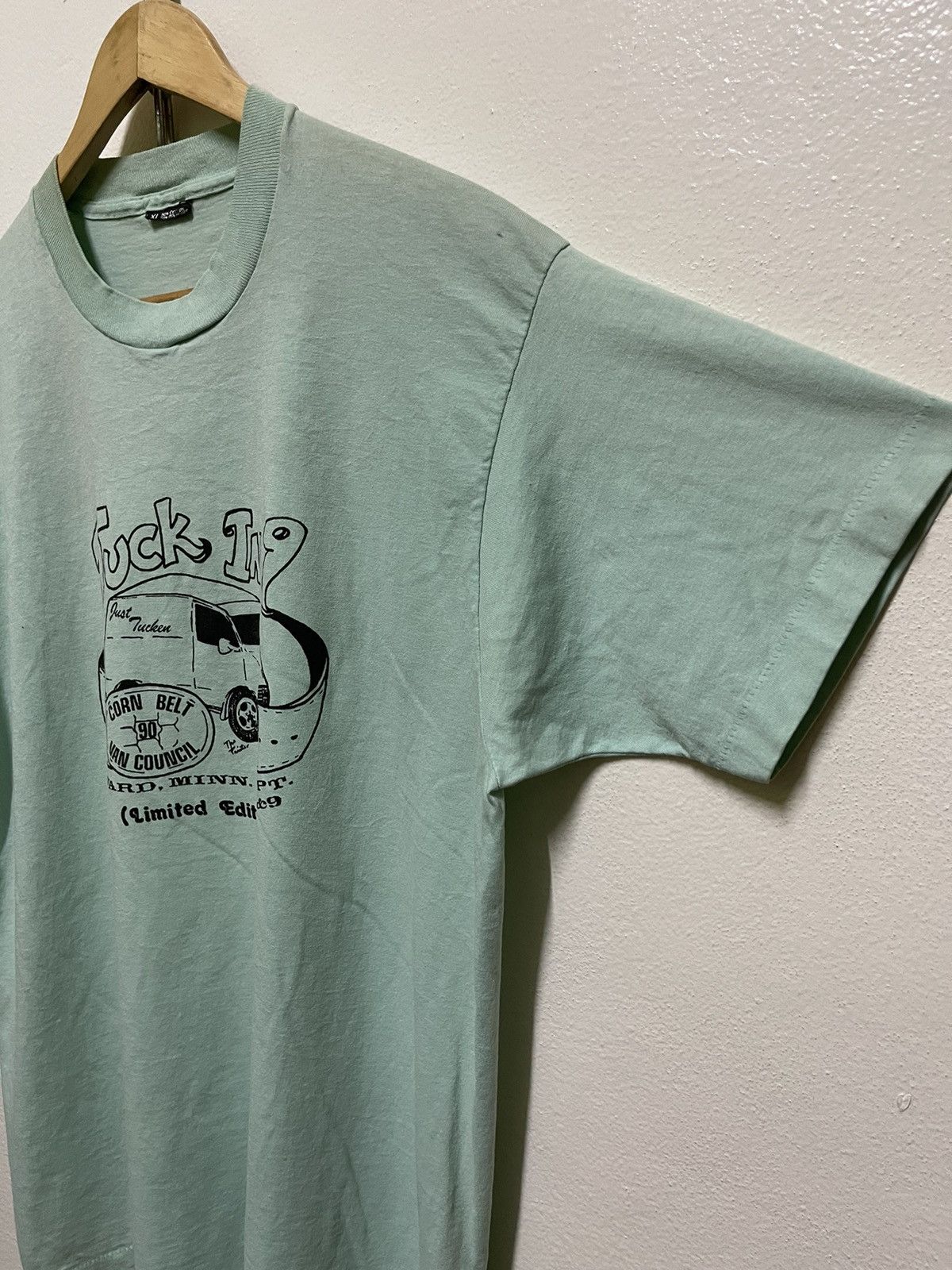 Vintage Vintage T Shirt Size US XL / EU 56 / 4 - 4 Thumbnail