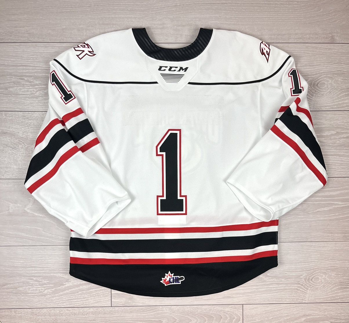 Ccm Owen Sound CCM OHL Attack Player Issue Hockey Jersey Size US XL / EU 56 / 4 - 2 Thumbnail
