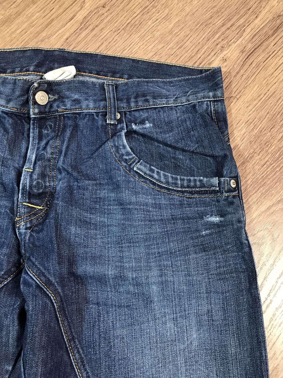Japanese Brand Vintage Distressed Denim Pants Jeans Size US 36 / EU 52 - 8 Thumbnail