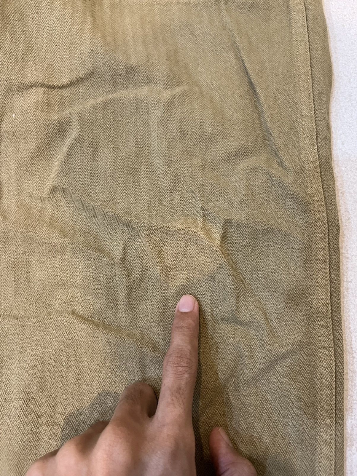 Nigel Cabourn Nigel Cabourn Fatigue HBT Size US 34 / EU 50 - 5 Thumbnail