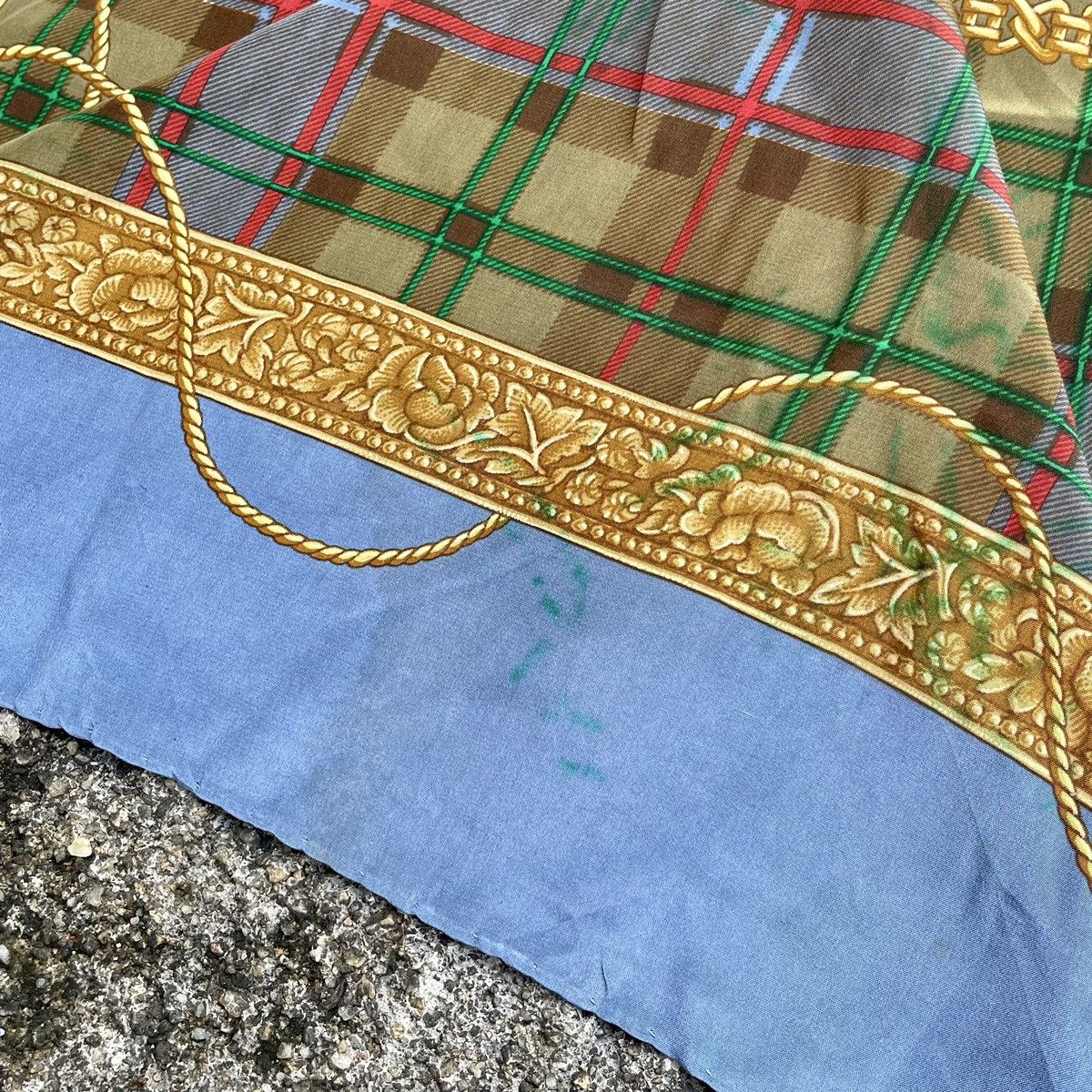 Designer × La Milano " i santi" Milano Silk Scarf Size ONE SIZE - 9 Thumbnail