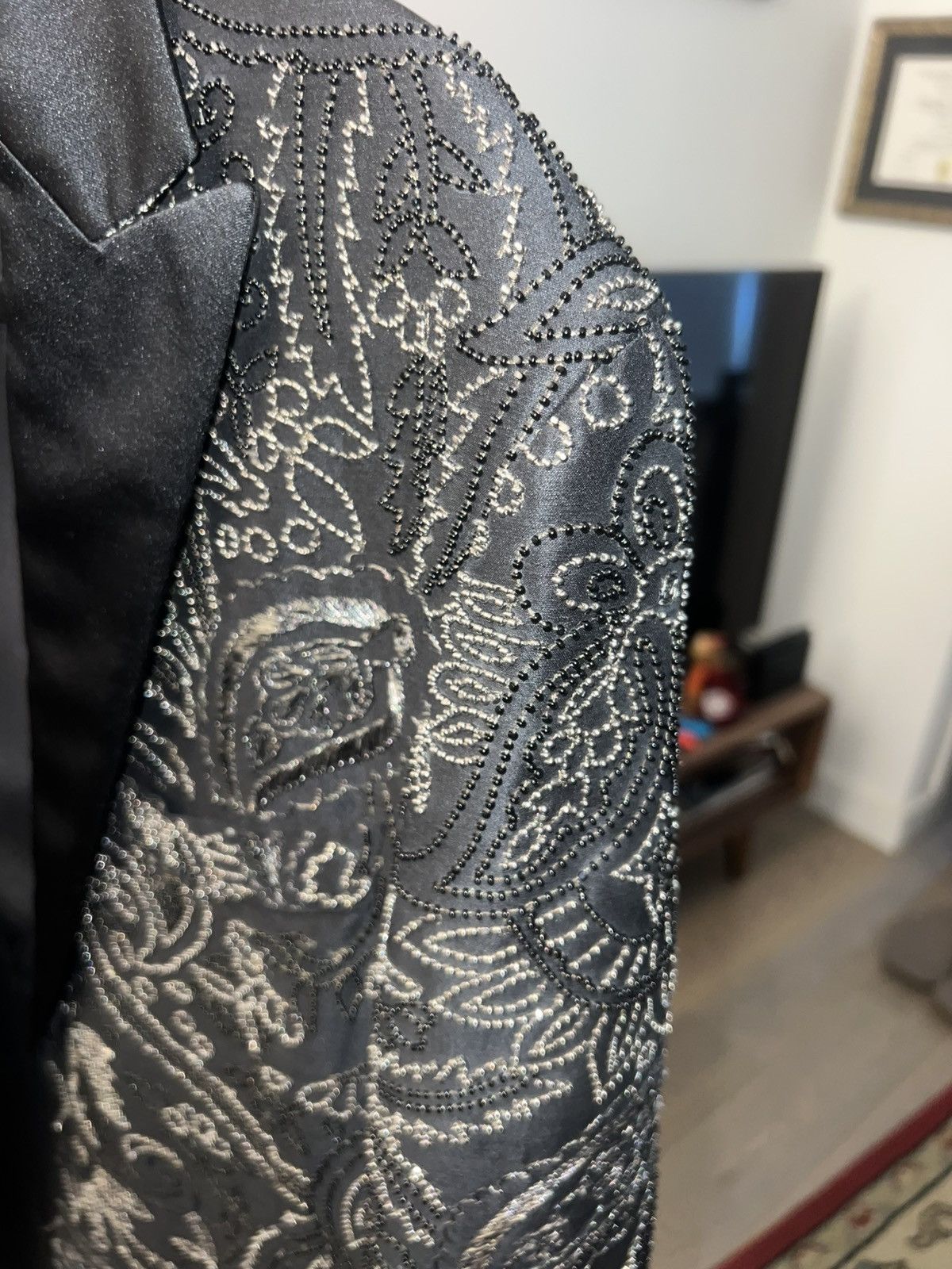 Etro Embroidered Satin Etro Blazer $9k retail Size XL / US 12-14 / IT 48-50 - 10 Thumbnail