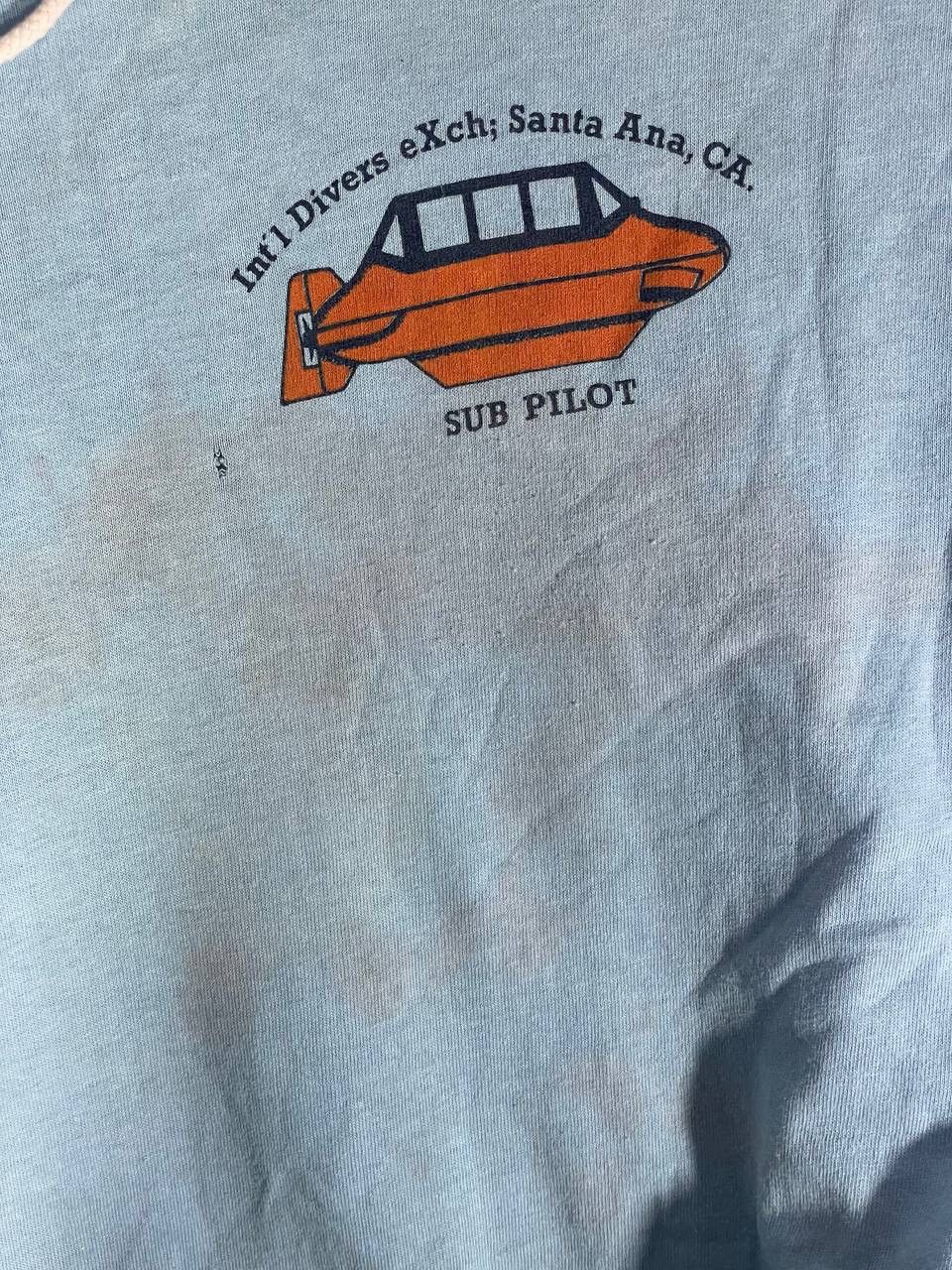 Other Vintage 80s submarine sub pilot hoodie pullover size L Size US L / EU 52-54 / 3 - 5 Thumbnail