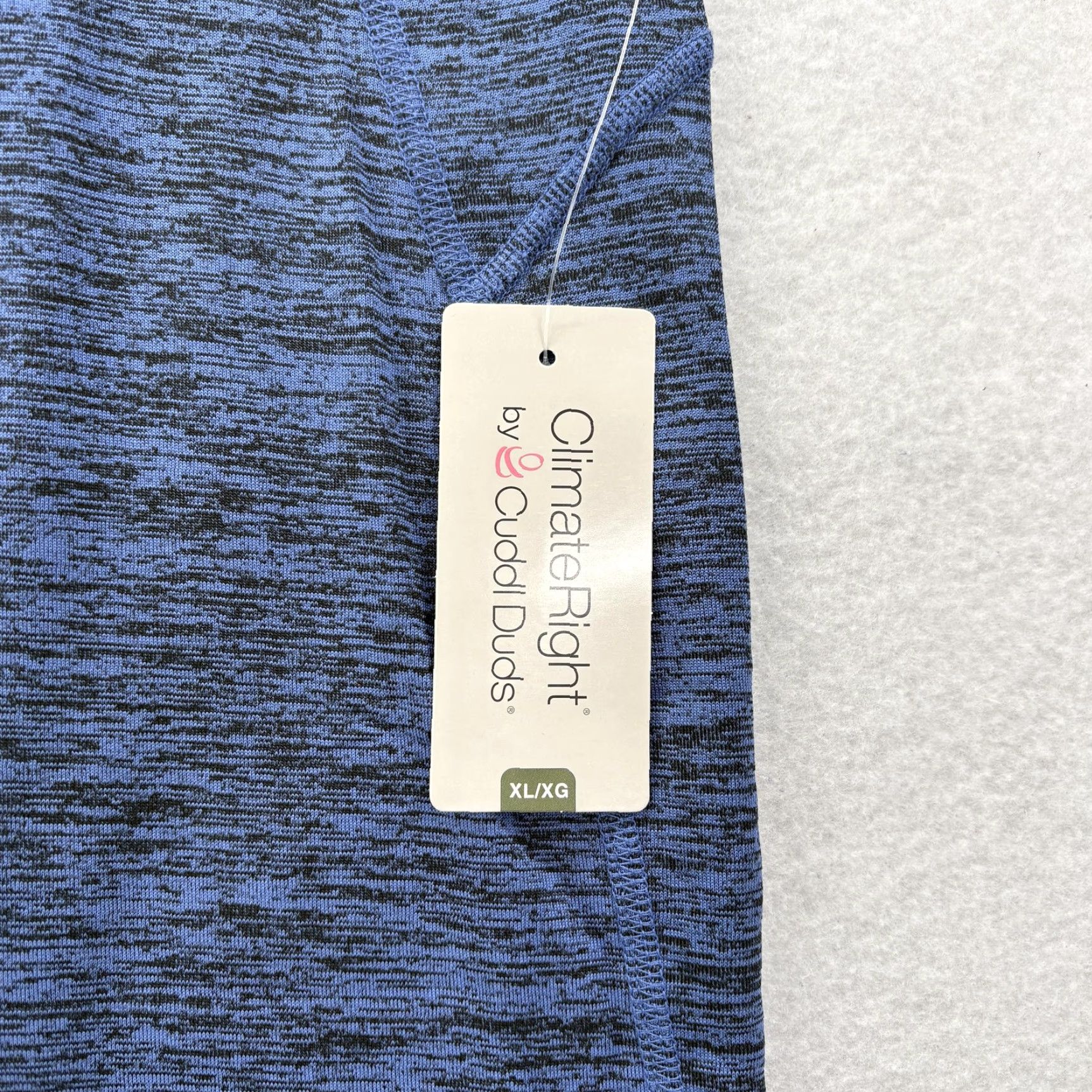 Vintage ClimateRight By Cuddl Duds Leggings Womens XL Blue Denim Microfleece Thermal Size 40" / US 18 - 3 Thumbnail