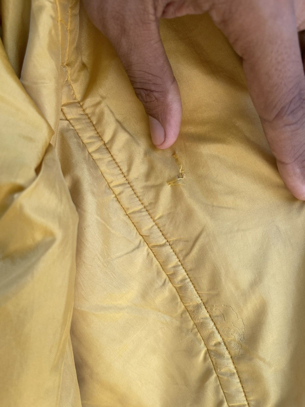 Issey Miyake Vintage 80s Issey Miyake WINDCOAT Yellow Oversized Jacket Size US M / EU 48-50 / 2 - 13 Thumbnail