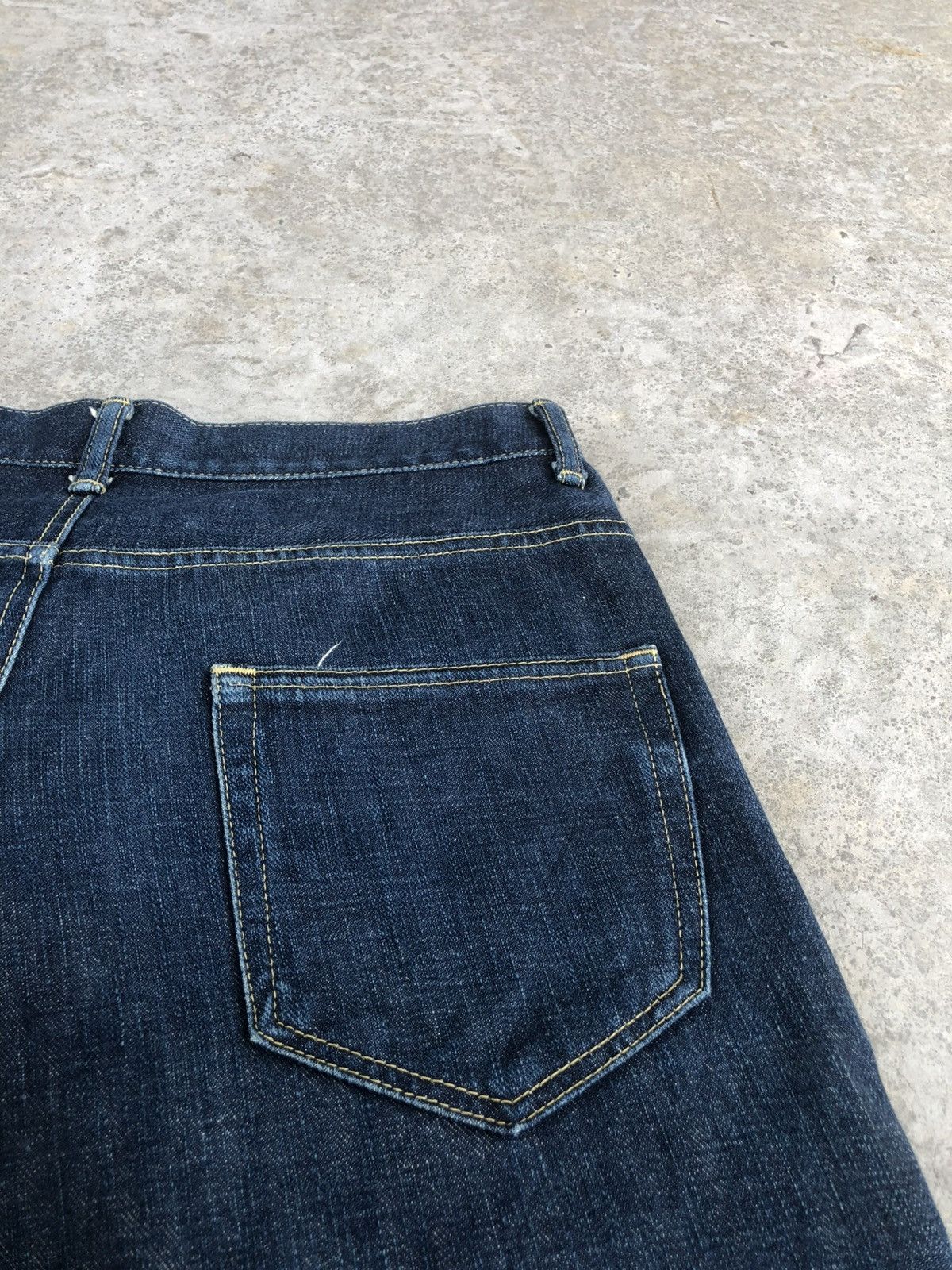 If Six Was Nine Japanese WJK Flared Jeans Bootcut Distressed J Cut Size US 31 - 17 Thumbnail
