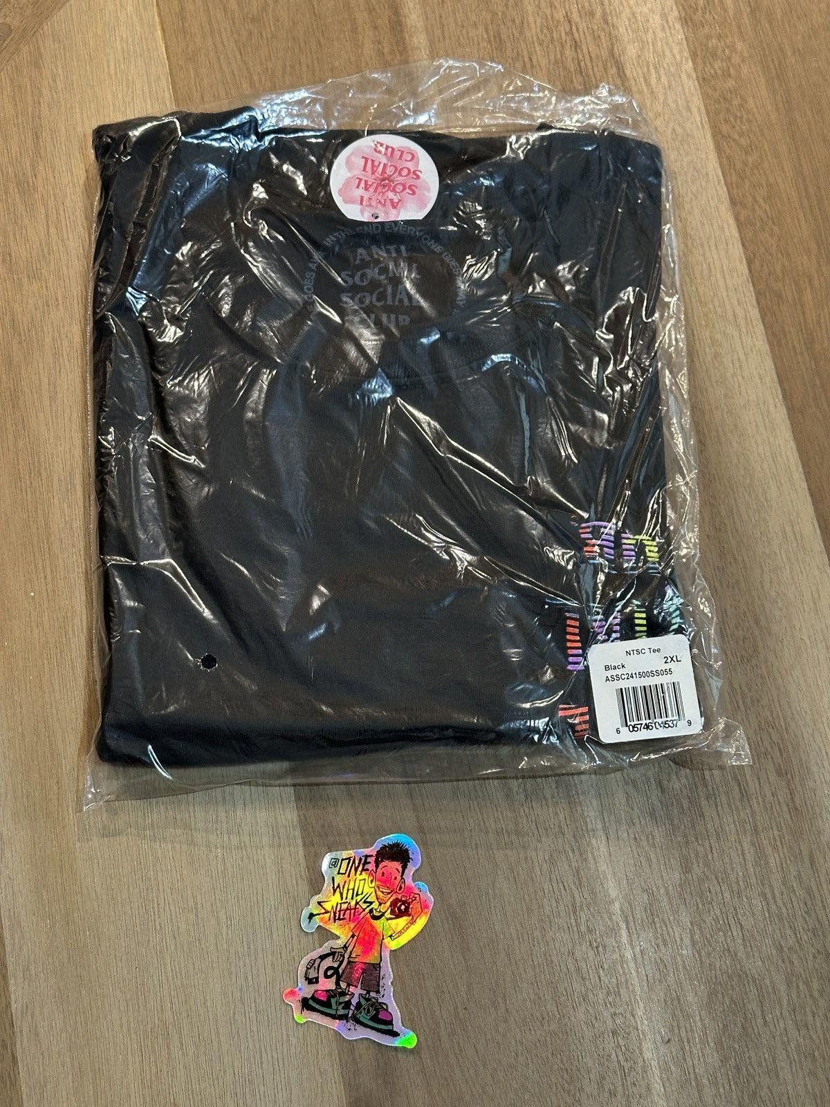 Anti Social Social Club Anti Social Social Club NTSC TV Static Tee Size XXL Size US XXL / EU 58 / 5 - 4 Thumbnail