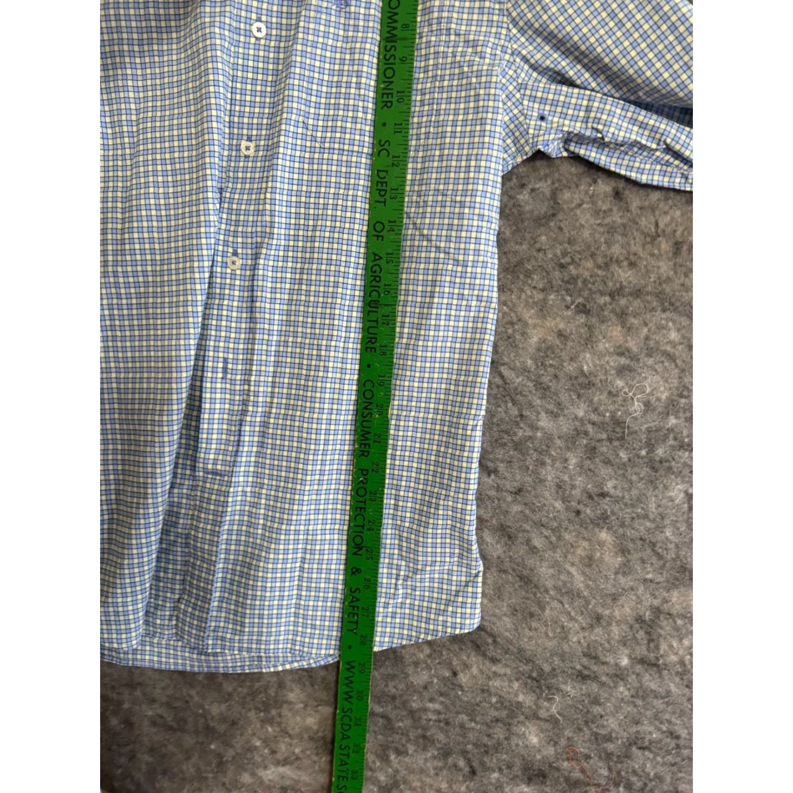 Southern Tide SOUTHERN TIDE Intercoastal Performance Shirt Men's M Multicolor Check Button-Down Collar Short Sleeve Size US M / EU 48-50 / 2 - 4 Thumbnail