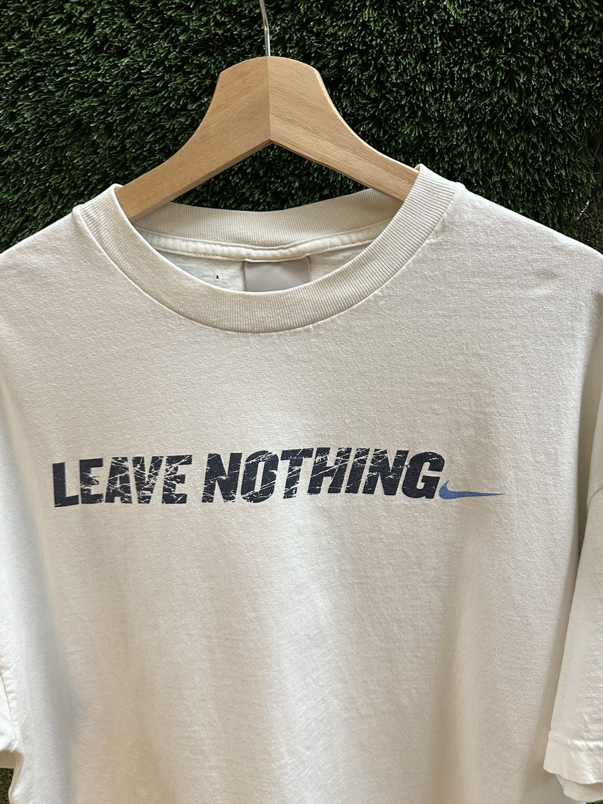 Nike × Vintage Vintage Nike Leave Nothing Spellout T-shirt Size XL Size US XL / EU 56 / 4 - 4 Thumbnail