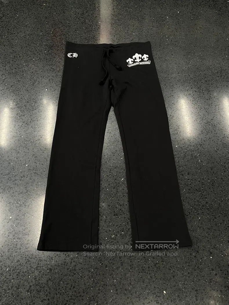Chrome Hearts CHROME HEARTS Size XL Black cotton trousers Size US 33 - 1 Thumbnail