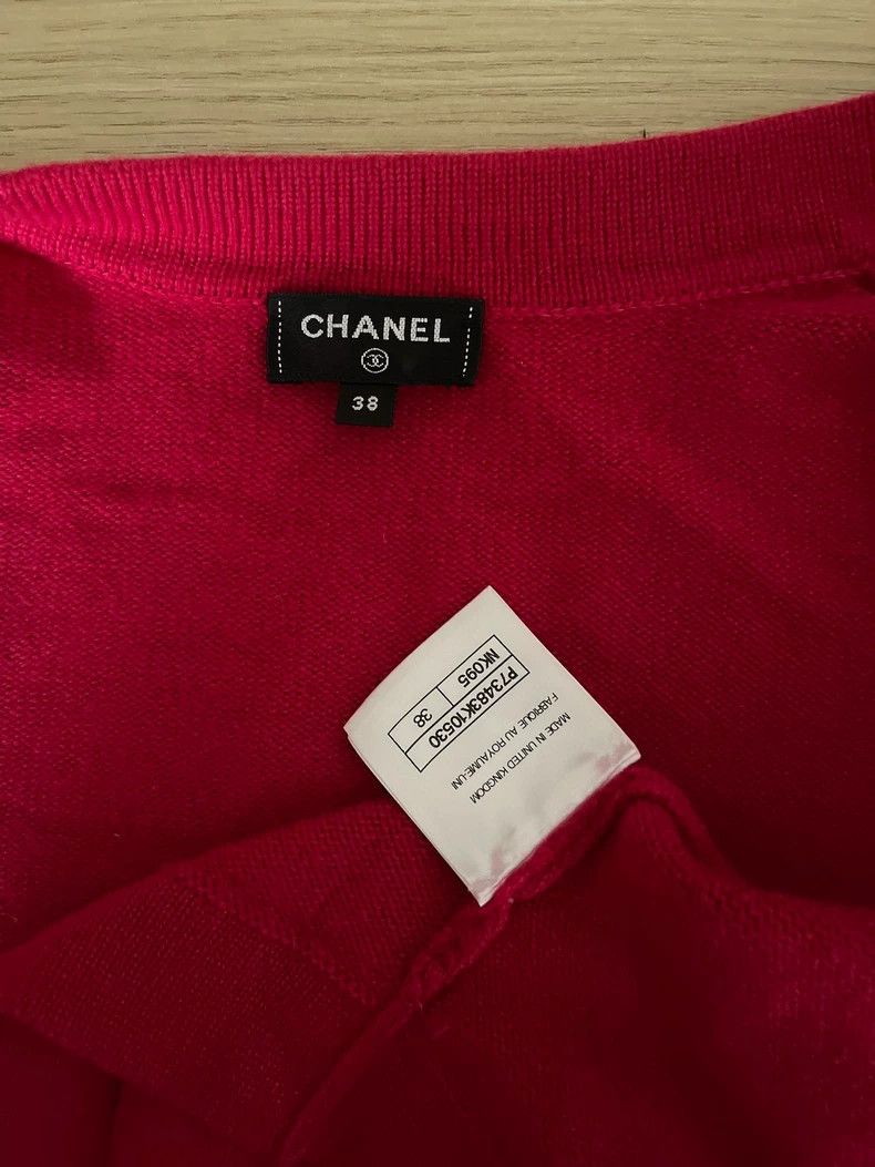 Chanel Chanel 22b cherry red short cardigan coat Size XS / US 0-2 / IT 36-38 - 3 Thumbnail