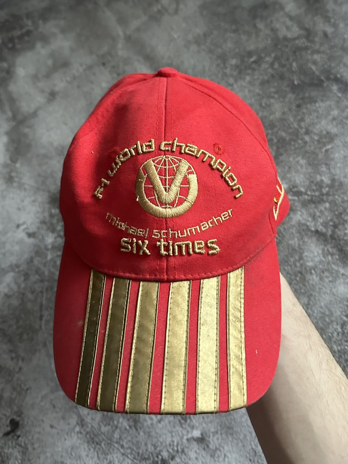Formula 1 VINTAGE MICHAEL SCHUMACHER F1 World Champion Formula 1 Cap Size ONE SIZE - 2 Thumbnail