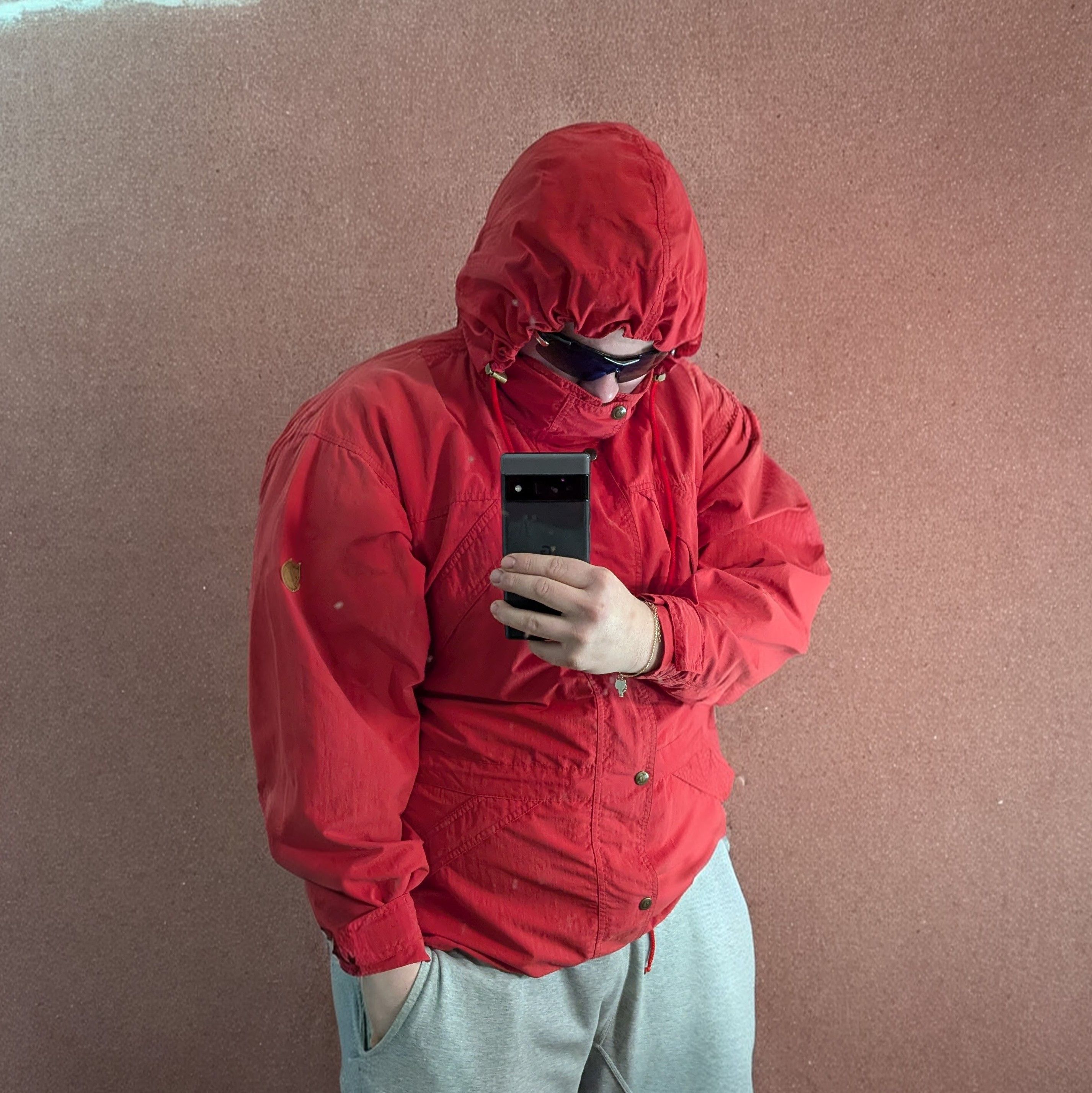 Fjallraven × Vintage Fjallraven Unique Rare Vintage 80s Casual Red Men's Jacket Size US L / EU 52-54 / 3 - 1 Thumbnail