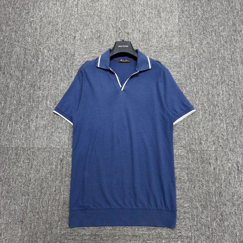 Loro Piana loro piana Knitted v-neck short sleeves 2505-Nextarrow Size US XS / EU 42 / 0 - 1 Thumbnail