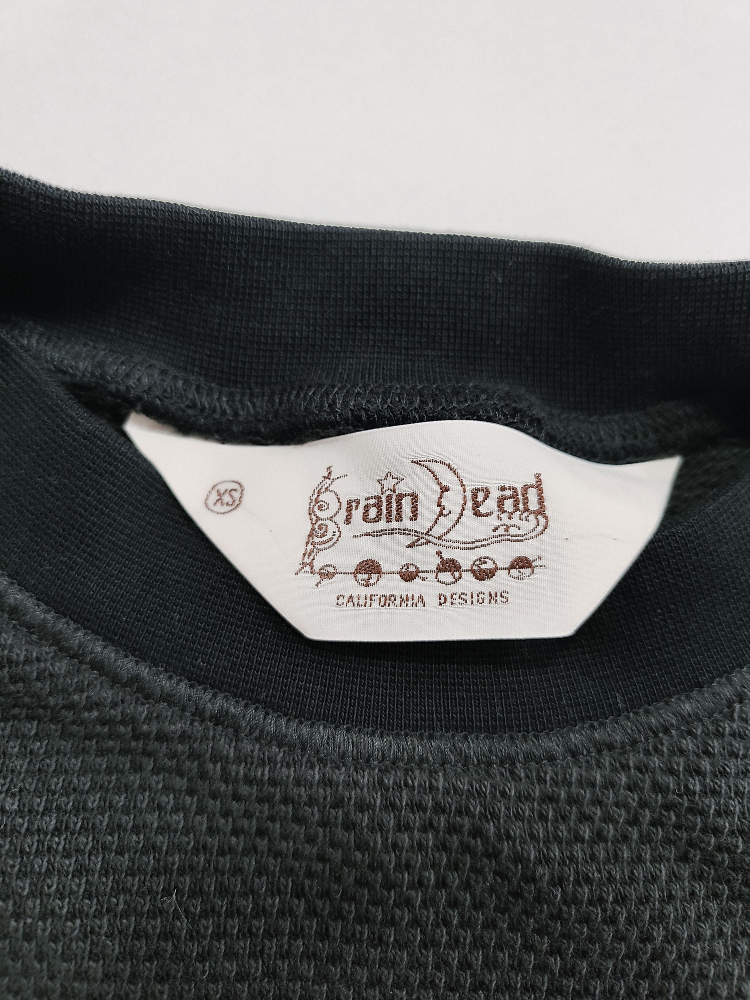 Brain Dead Brain Dead "Thermal Long Sleeve" Size US XS / EU 42 / 0 - 3 Thumbnail
