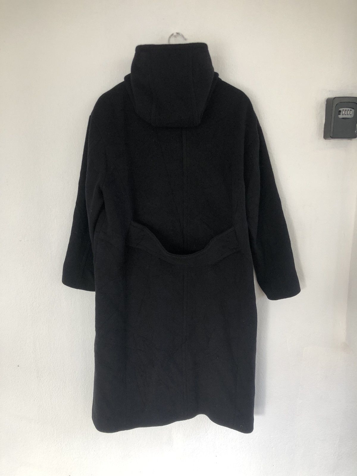 Designer × Japanese Brand × URBAN RESEARCH DOORS The Urban Research Heavy Wool Long Coats Hoodie Size US M / EU 48-50 / 2 - 2 Thumbnail