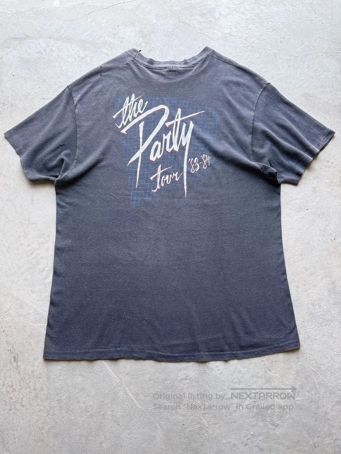 Vintage Vintage 80s Eddie Money Party Tour Tee. Size US XL / EU 56 / 4 - 6 Thumbnail