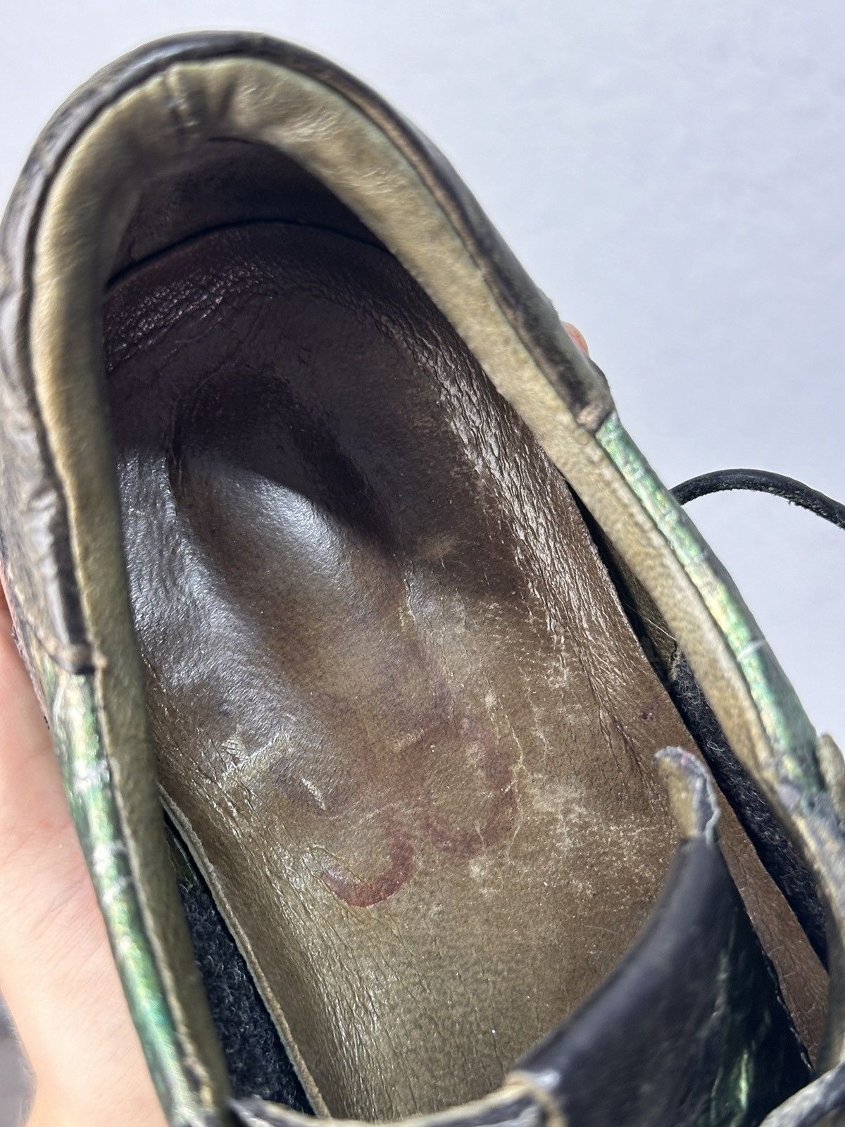 Other Vintage Leather Shoes AS 98 Western Avantgarde Italy Guidi Size US 8 / IT 38 - 12 Thumbnail