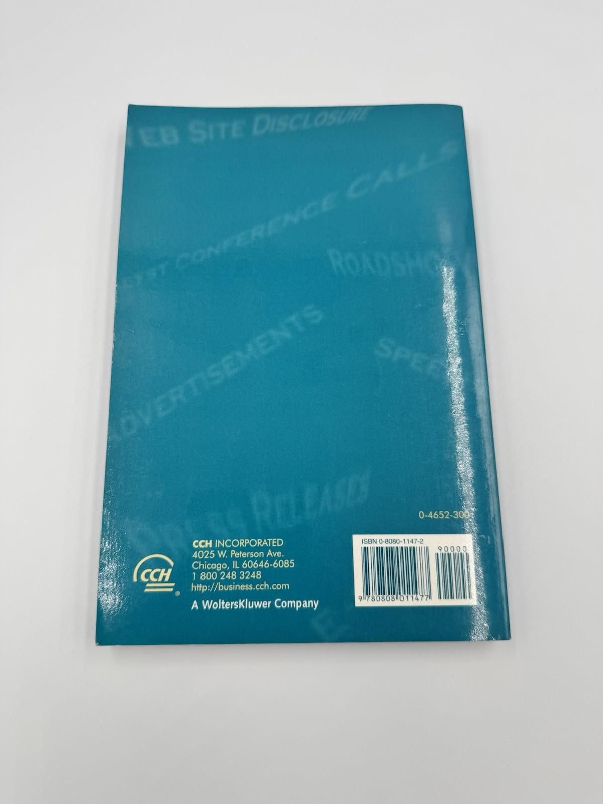 Designer Informal Corporate Disclosure Under Federal Securities Law Size ONE SIZE - 4 Thumbnail