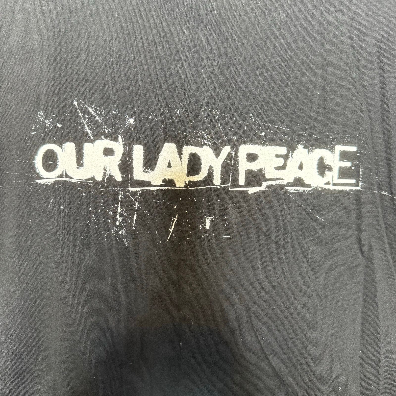 Hanes Our Lady Peace Vintage 90s Band T-Shirt XL Rock Tour Graphic Size US XL / EU 56 / 4 - 4 Thumbnail