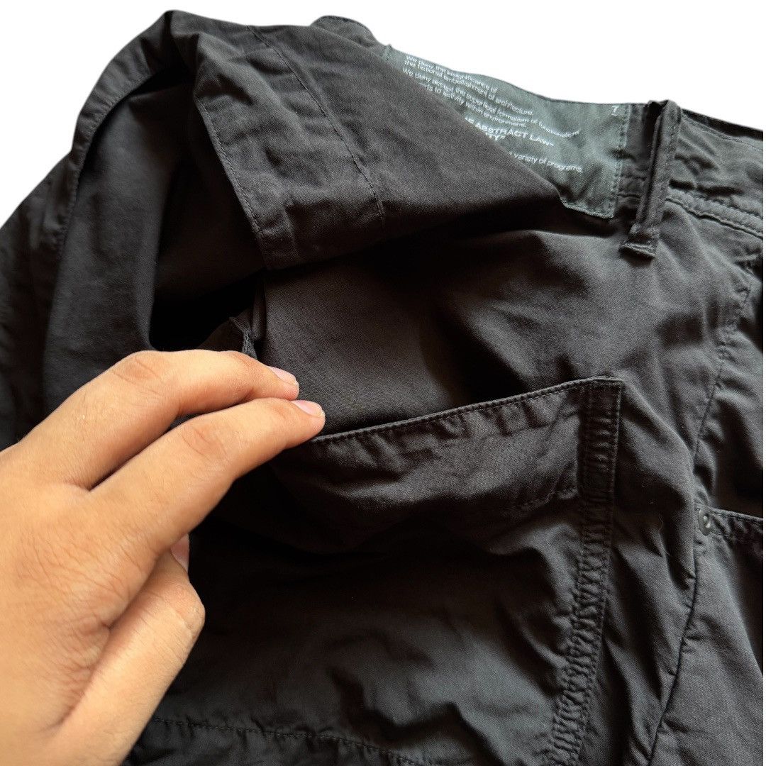 Japanese Brand × Julius Julius_7 ‘Ghost’ Black Wrap Skirt Pants Size US 30 / EU 46 - 8 Thumbnail