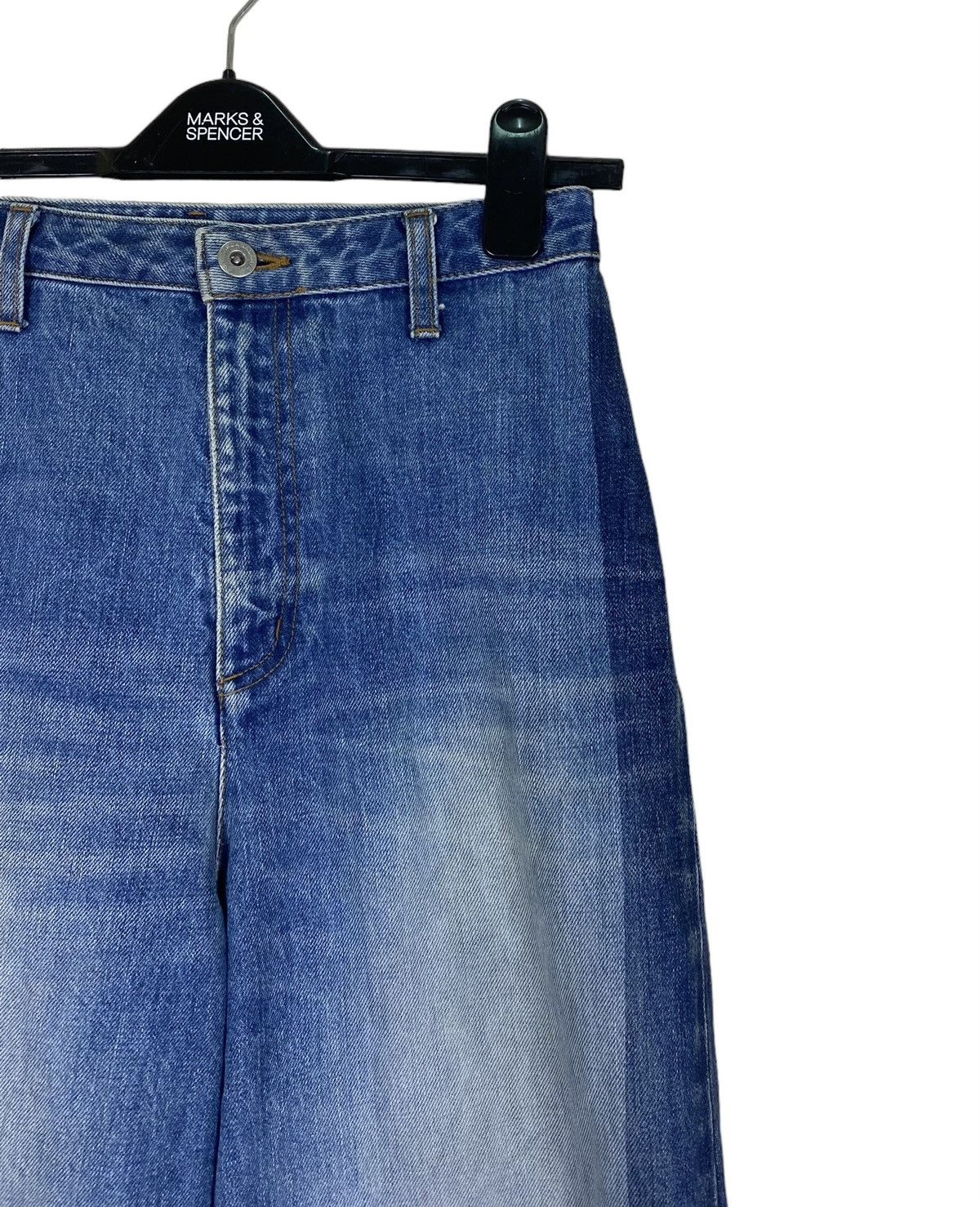 Japanese Brand Individual Designer GallardaGalante Side Tape Jeans Size US 27 - 2 Thumbnail