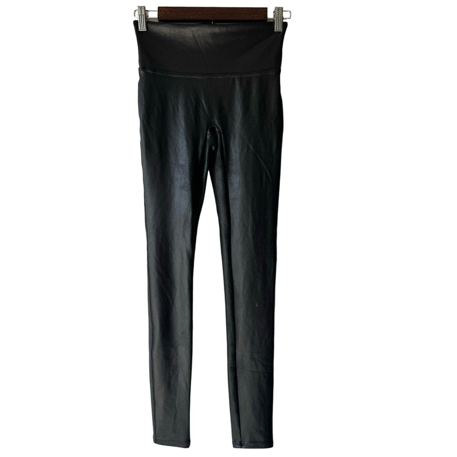Spanx Spanx Faux Leather Leggings Small Size 24" / US 00 / IT 34 - 3 Thumbnail