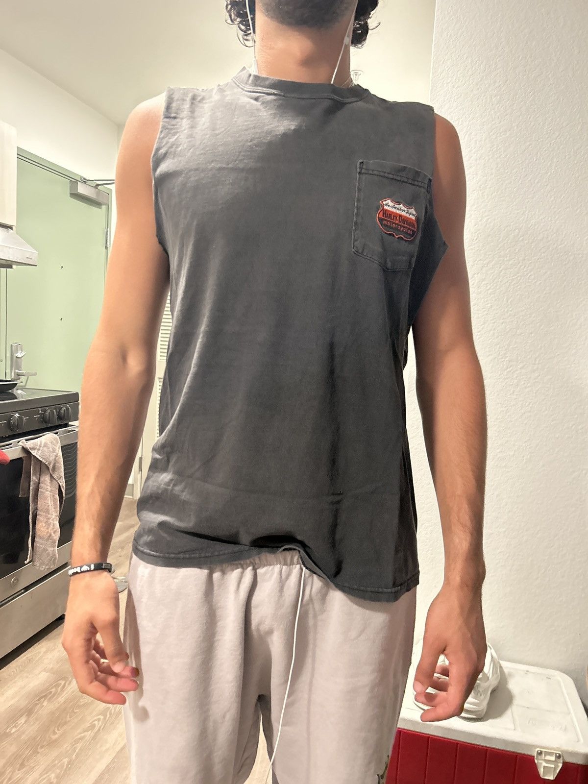 Harley Davidson Harley Davidson Cut Off Size US L / EU 52-54 / 3 - 3 Thumbnail