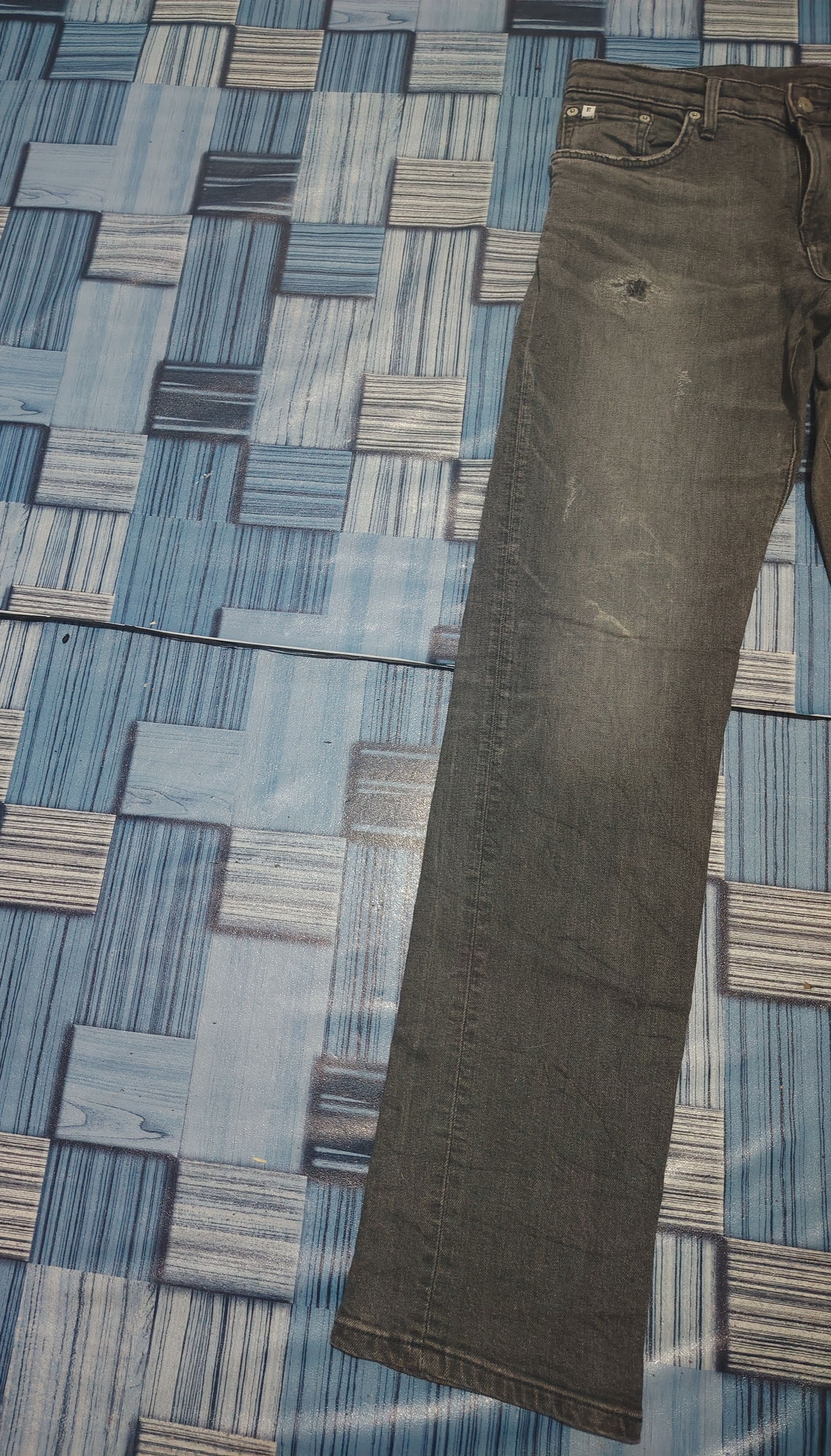 If Six Was Nine Japanese Edwin stretch Distressed Jeans Size US 31 - 8 Thumbnail