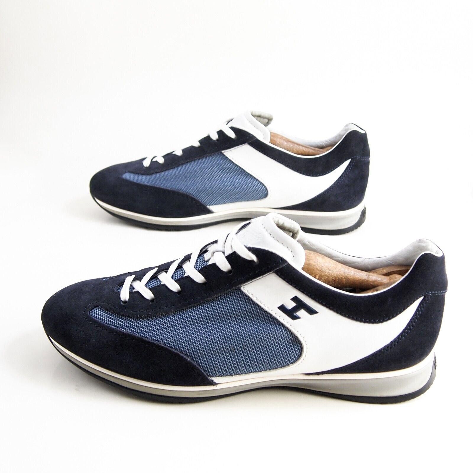 Hogan Hogan Sneakers Blue Suede Leather Mesh Mens EU 41.5 US 8.5 Size US 8.5 / EU 41-42 - 2 Thumbnail