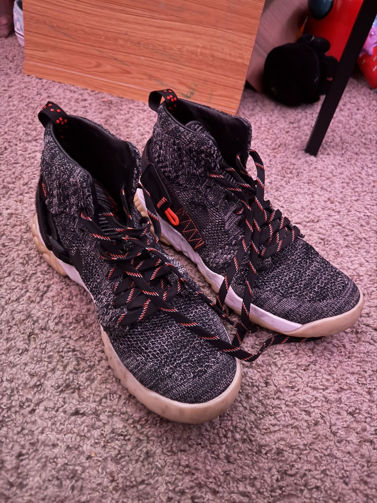 Jordan Brand Air Jordan Apex React 'Black Grey' 2019 Size US 9.5 / EU 42-43 - 1 Thumbnail