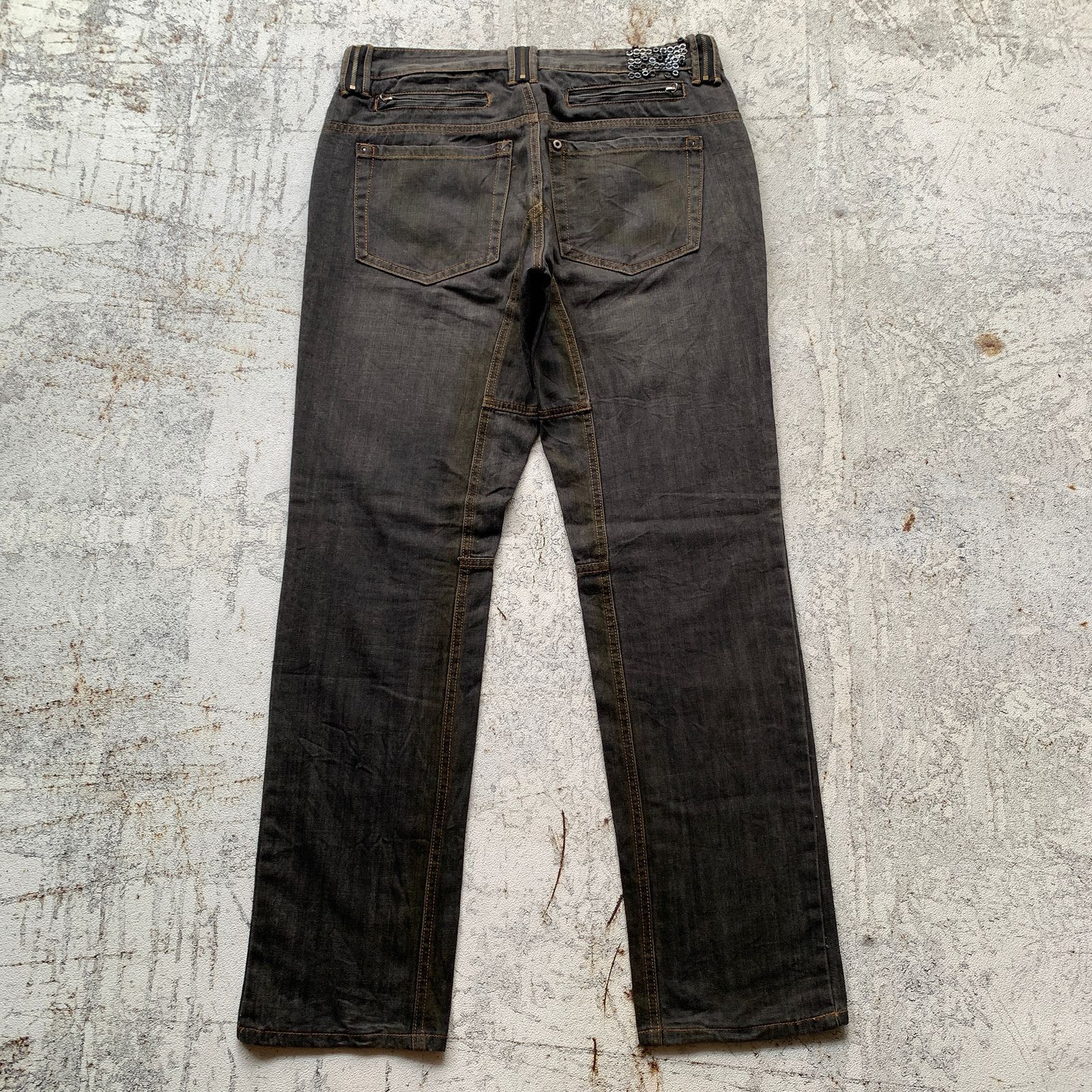 John Galliano Vintage John Galliano Gazette Denim Size US 34 / EU 50 - 8 Thumbnail