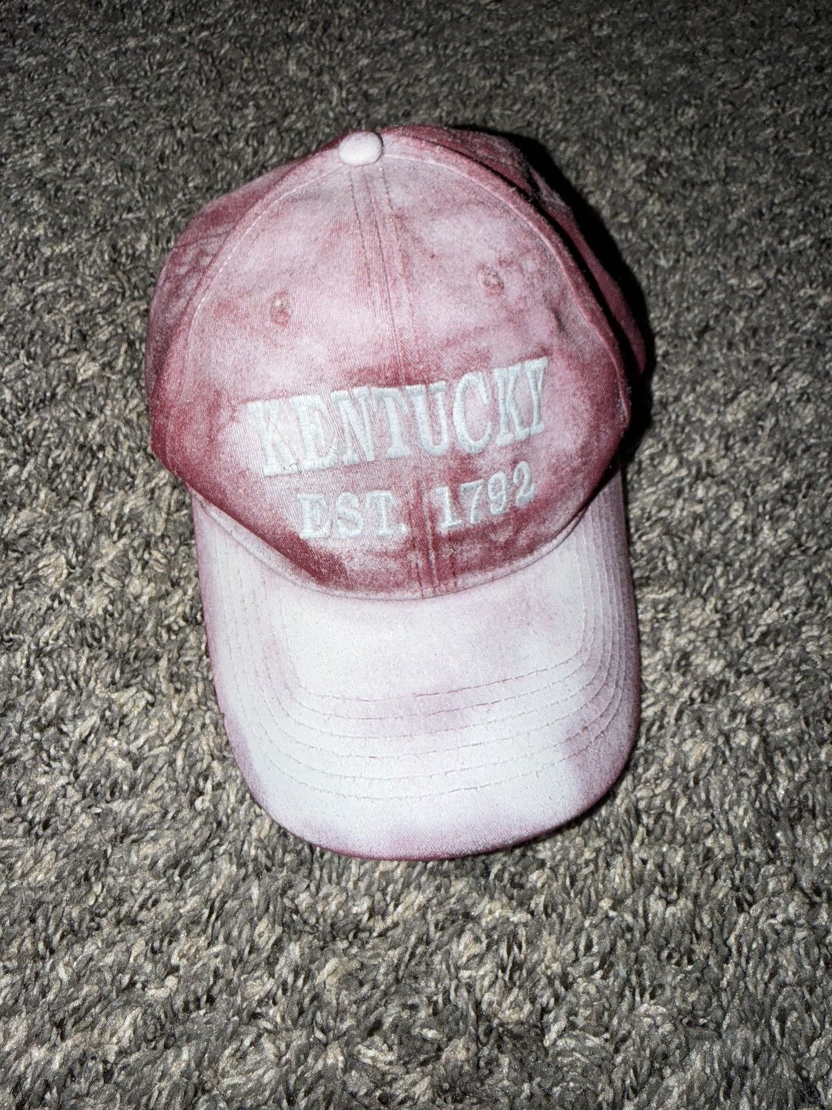 Other Kentucky Red Paint Splatter Hat Size ONE SIZE - 1 Thumbnail