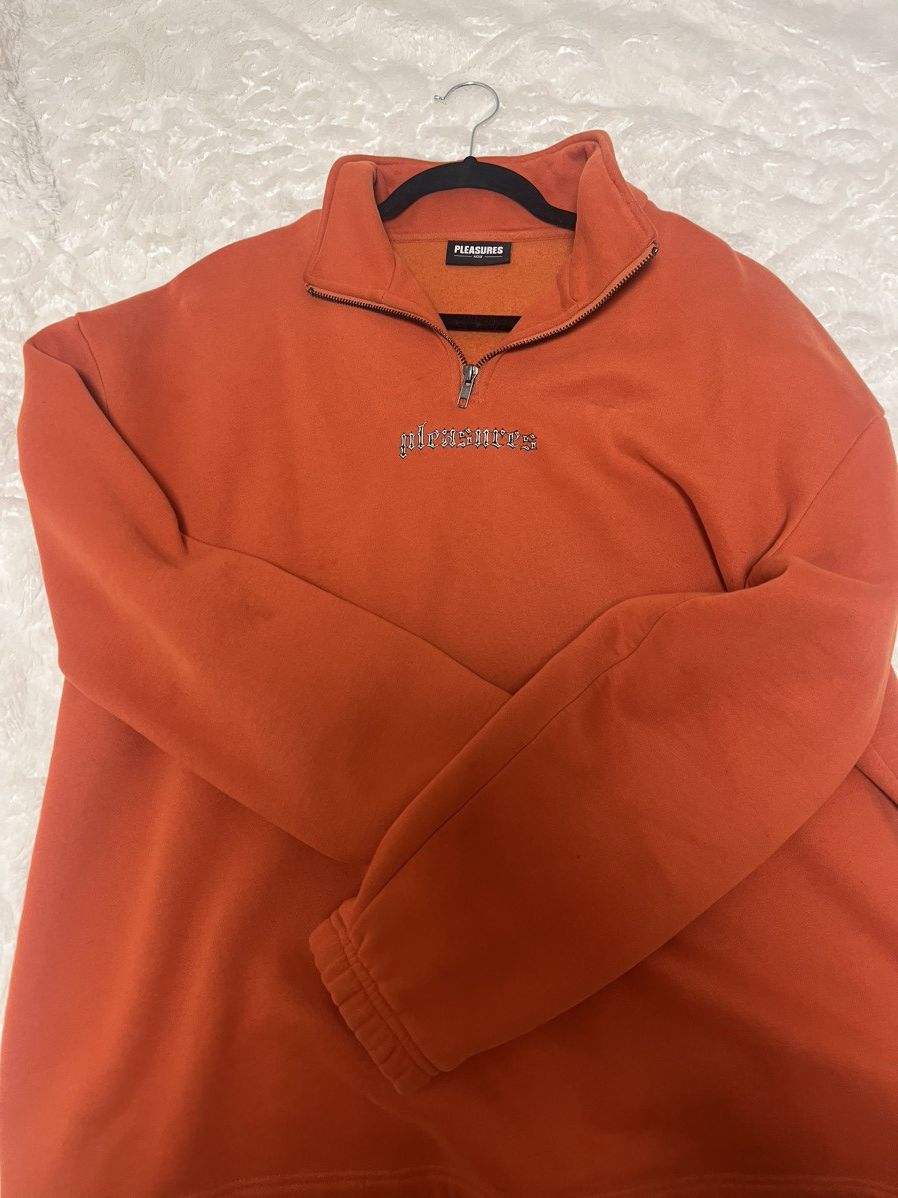 Pleasures Pleasures Quarterzip Size US L / EU 52-54 / 3 - 1 Thumbnail