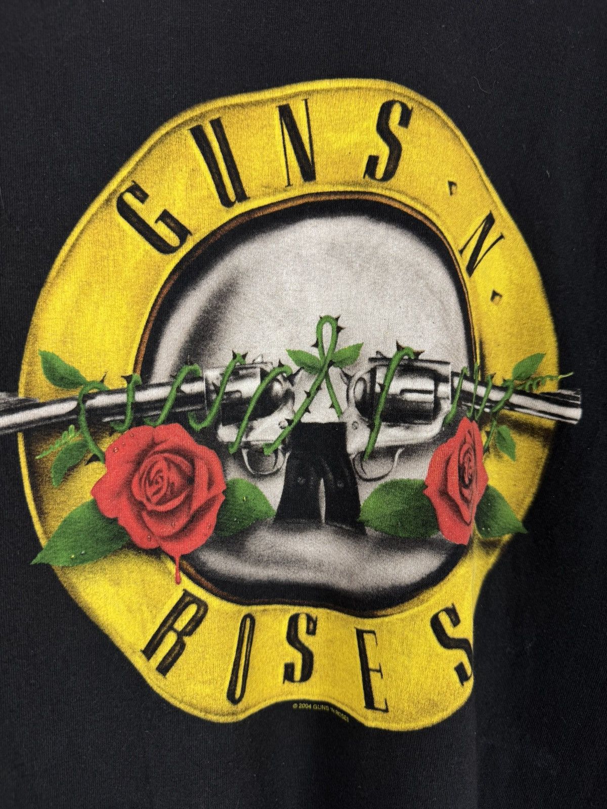Band Tees × Vintage 2004 Vintage Guns N Roses Graphic T-Shirt Size US L / EU 52-54 / 3 - 6 Thumbnail