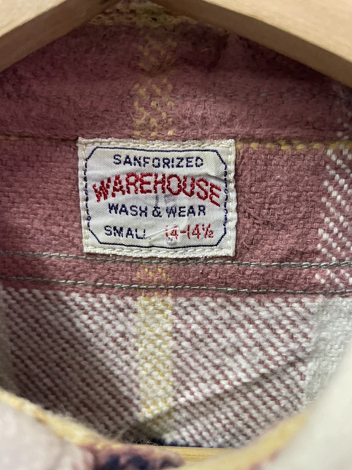 Warehouse Vintage Warehouse Flannel Shirt Selvadge Size US S / EU 44-46 / 1 - 6 Thumbnail