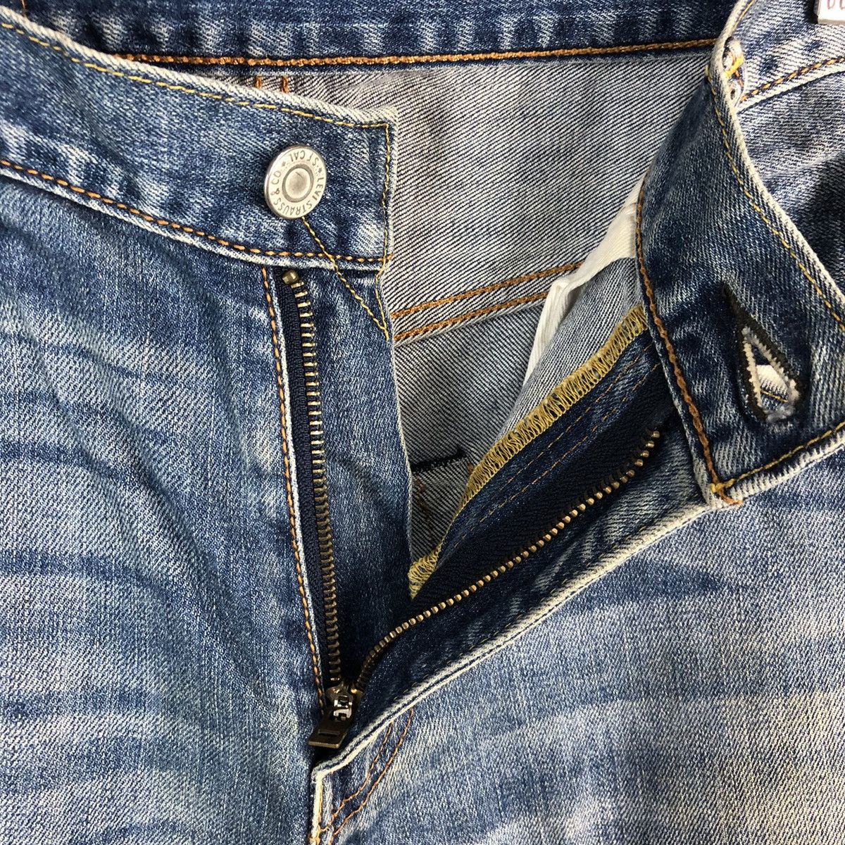 Levi's DLL Levis 551 faded Blue jeans Denim Pants #C189 Size US 31 - 12 Thumbnail