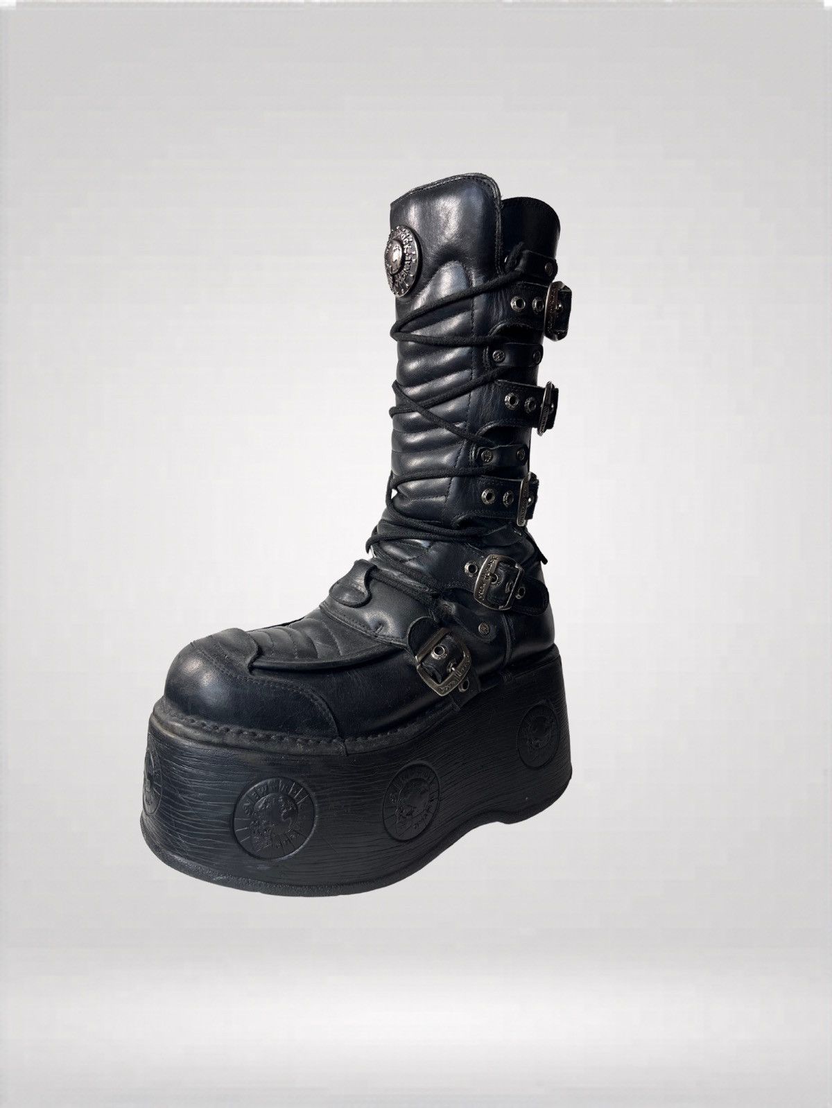 New Rock New Rock Platform Boots - High Platform Size US 8 / EU 41 - 3 Thumbnail