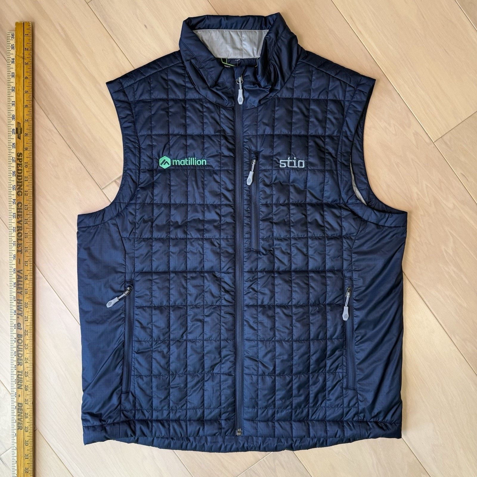 Stio Stio Azura Insulated Vest Large Blue Full Zip Lightweight Size US L / EU 52-54 / 3 - 3 Thumbnail