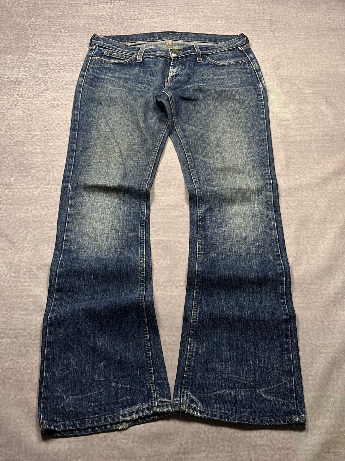 Vintage Mudwash LGB IfSixWasNine Style Flared Denim Jeans