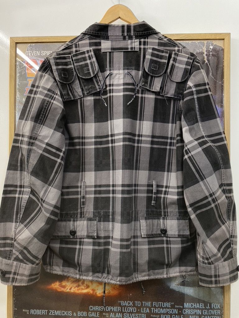 Bape 00s Bape Classics Plaid Check Multi Pocket Utility Jacket Size US M / EU 48-50 / 2 - 2 Thumbnail