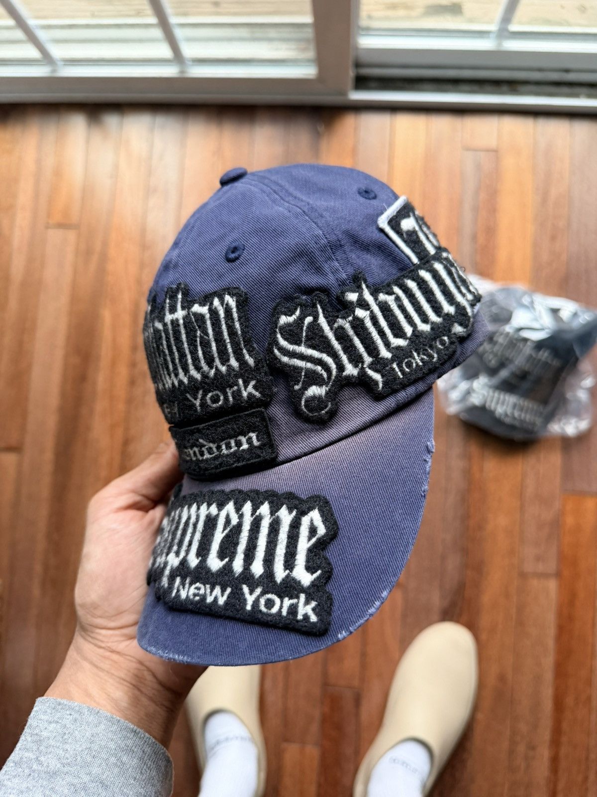 Supreme Supreme City Patches 6-Panel - navy Size ONE SIZE - 3 Thumbnail