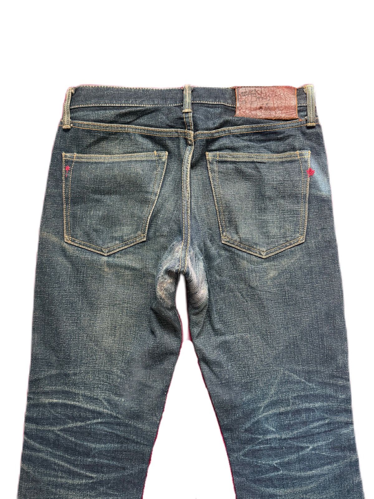 Naked & Famous Naked & Famous x Burgus Plus Selvedge Denim Slim Tapered Size US 29 - 6 Thumbnail