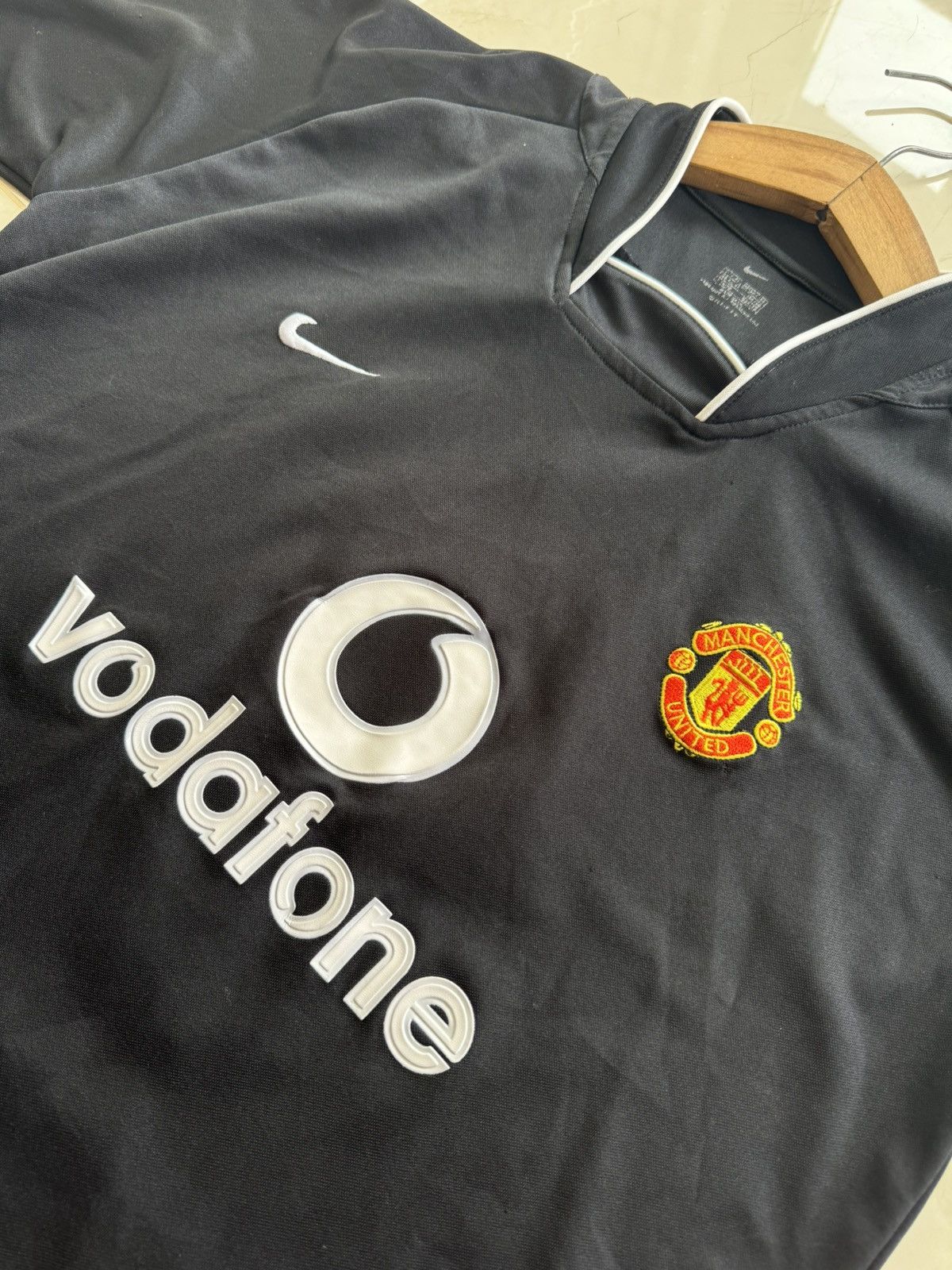 Vintage Ronaldo #7 Manchester United 2003-2005 Bootleg Soccer Jersey Size US XL / EU 56 / 4 - 4 Thumbnail