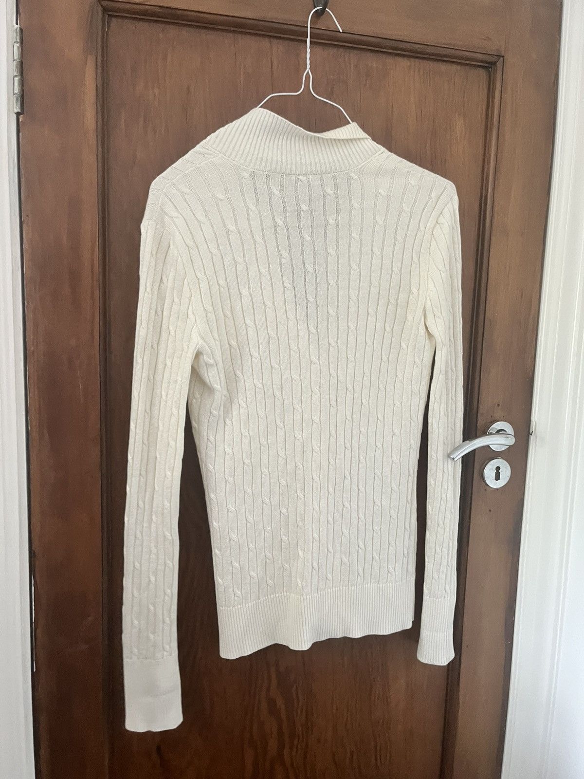 Loro Piana Loro Piana cream cardigan size 42/10 Size M / US 6-8 / IT 42-44 - 5 Thumbnail