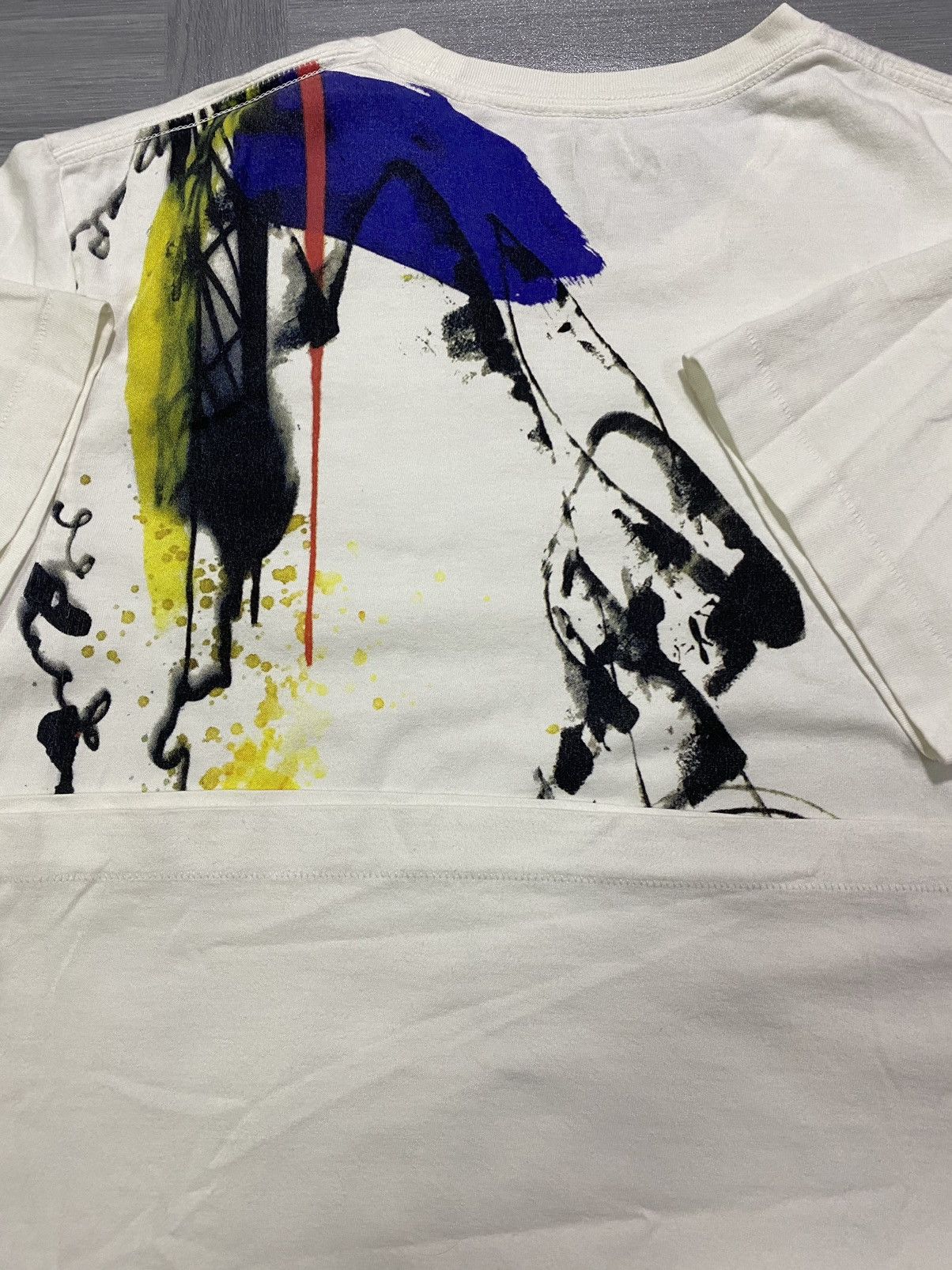 Uniqlo Rare Vintage Abstract Expressionist Futura Uniqlo Tee Size US L / EU 52-54 / 3 - 12 Thumbnail