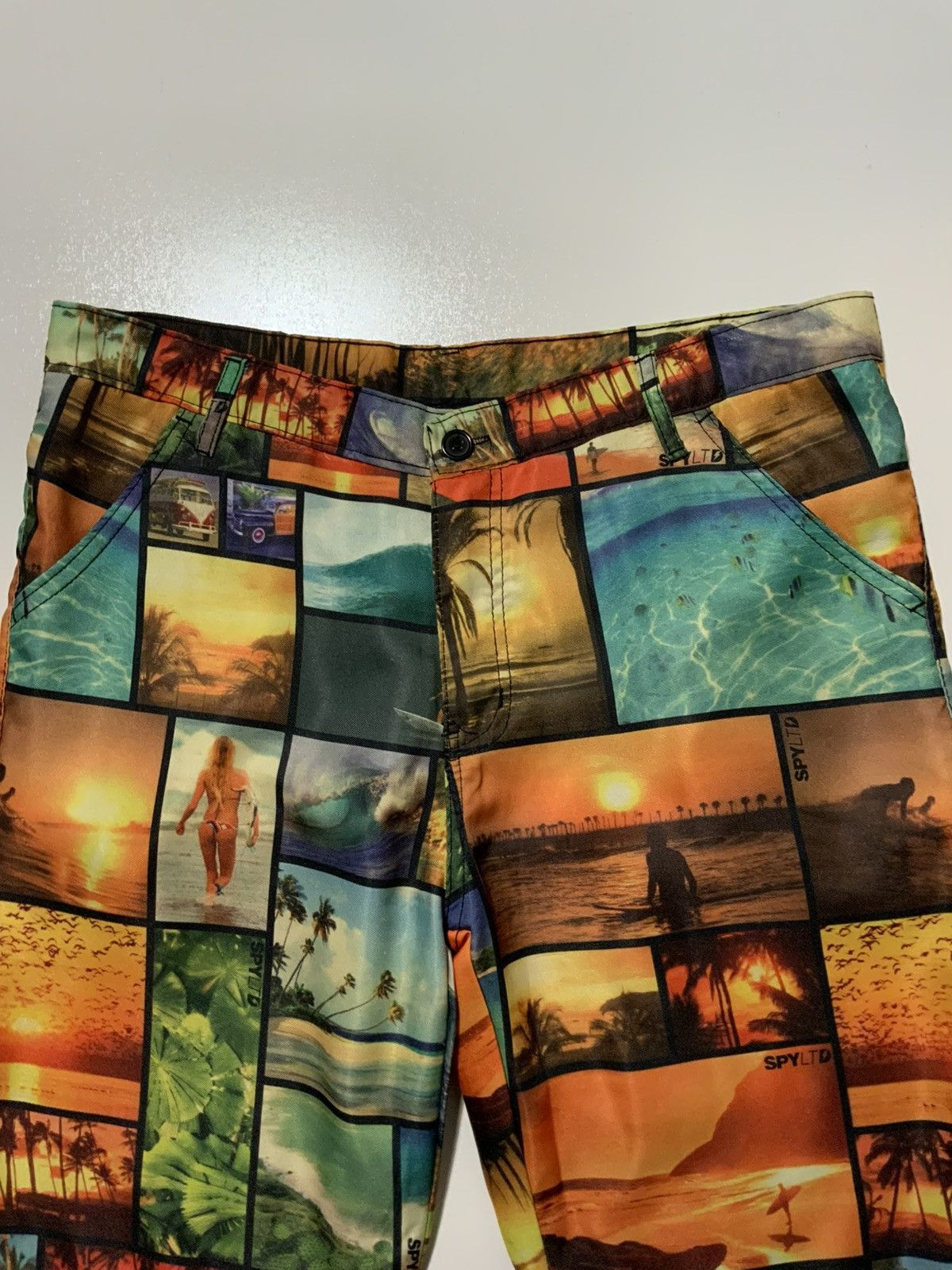 Other Spy LTD Photo Film Roll Beach Surf 10” Inseam AOP Shorts Size US 36 / EU 52 - 5 Thumbnail